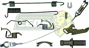 KIT FRENO TAMBOR (L) FORD F250 68-98, F350 68-98, MICROBUS 86-96, F200 92-94 2137 314, 2171 583 KT304