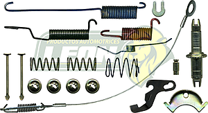 KIT FRENO TAMBOR (L) FORD E150 97-98, F150 97-00, EXPLORER SPORT TRAC 2001, LOBO 99-00 2182TT 723, 2182TT 734 KT308
