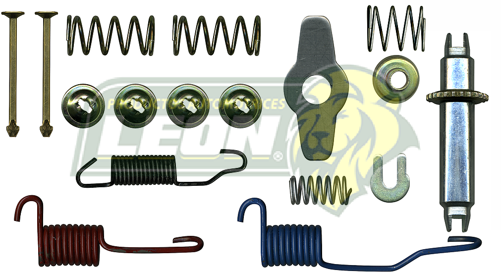 KIT FRENO TAMBOR (L) G.M. IMPALA 71-75, CHEVELLE 71-86, NOVA 73-83, CAPRICE 76-82 2117 242 KT201L