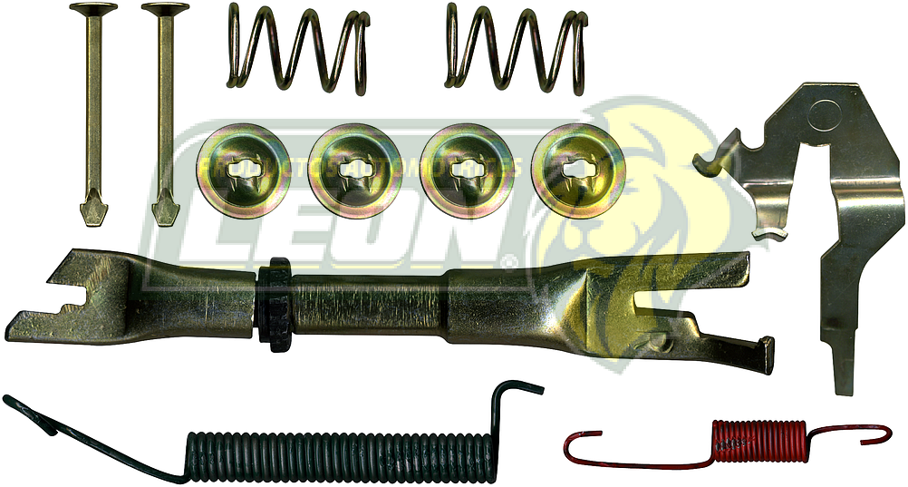 KIT FRENO TAMBOR (L) G.M. MALIBU 97-00, VENTURE 97-04, OLDSMOBILE CUTLASS 91-96, EUROSPORT 88-96, SILHOUETTE 94-95, BUICK CENTURY 91-96 1487 S636, 1486 S720 KT207L