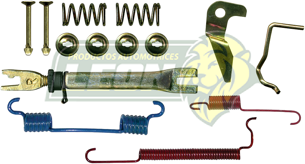 KIT FRENO TAMBOR (R) G.M. CHEVY 94-03, MONZA 94-12, CORSA 02-07 13X0 FT003, 1665 S994, 427 KT208R