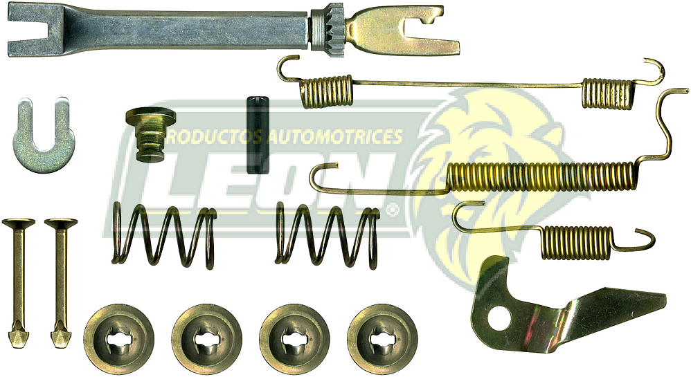 KIT FRENO TAMBOR (L) PONTIAC MATIZ 03-15 12X3 FT008, 1666 S995, 957 KT216L