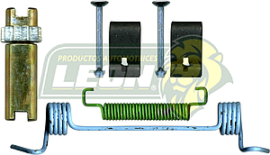 KIT FRENO ESTACIONAMIENTO L ó R G.M. EXPRESS VAN 3/4 Ton. 03-10, EXPRESS VAN 1 Ton. 03-10, AVALANCHE 2500 02-06, SILVERADO 1500 06-07, 2500 99-08, GMC SAVANA 03-08, DODGE RAM 2500 02-05, FORD F250 98-06 2250 771 KT232