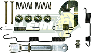 KIT FRENO TAMBOR (L) HYUNDAI H100 97-07 GASOLINA Y DIESEL 1X24 FT009, 1692 1025 KT605L