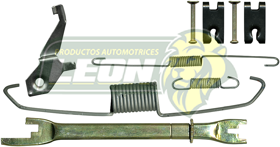 KIT FRENO TAMBOR (L) MITSUBISHI L200 10-20, G.M. COLORADO 13-15, S10 16-17, ISUZU DMAX 2WD 05-14, 4WD 01-10 FT062 S1016, 15X4 FT052, 1685 S1016 KT512R, KT515R