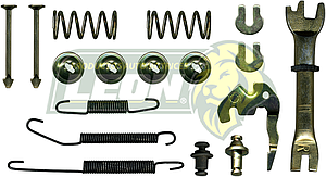 KIT FRENO TAMBOR (R) TSURU III 92-17, SENTRA 93-01 1438 S638 KT405R