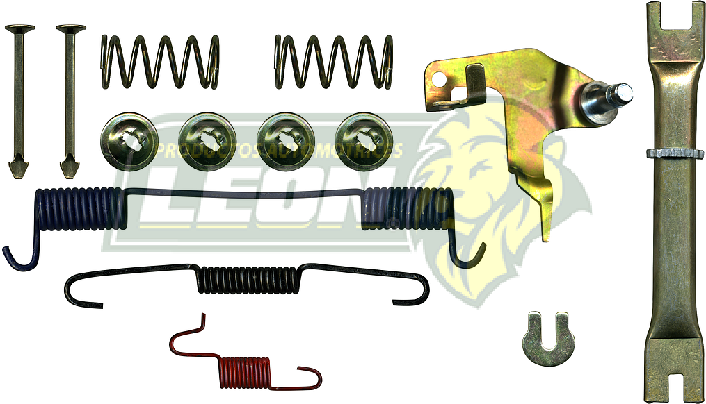 KIT FRENO TAMBOR (L) NISSAN PK-UP D21 91-15, FRONTIER 98-08, URVAN GASOLINA Y DIESEL 02-17, NV350 13-14, NV300 07-13, NP300 D22 11-14, MAXIMA 91-92 1399-574 KT406L