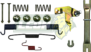KIT FRENO TAMBOR (L) NISSAN PK-UP D21 91-15, FRONTIER 98-08, URVAN GASOLINA Y DIESEL 02-17, NV350 13-14, NV300 07-13, NP300 D22 11-14, MAXIMA 91-92 1399-574 KT406L