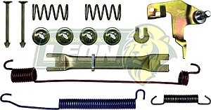 KIT FRENO TAMBOR (L) NISSAN XTERRA 02-05, PATHFINDER 02-05 1433 S631 KT407L