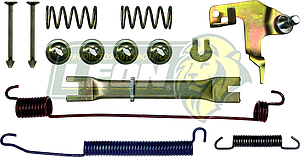 KIT FRENO TAMBOR (L) NISSAN XTERRA 02-05, PATHFINDER 02-05 1433 S631 KT407L