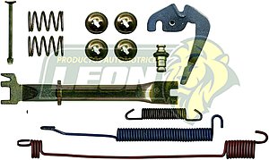 KIT FRENO TAMBOR (L) NISSAN FRONTIER 04-06, NP300 07-10, PK-UP DIESEL 07-10 1592 S869, 1433 S631 KT413L