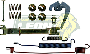 KIT FRENO TAMBOR (L) NISSAN FRONTIER 04-06, NP300 07-10, PK-UP DIESEL 07-10 1592 S869, 1433 S631 KT413L