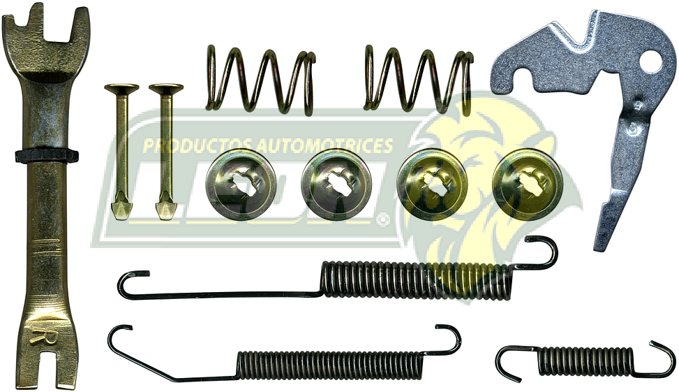KIT FRENO TAMBOR (L) NISSAN VERSA 07-12, NV200 13-19, CUBE 09-13, DODGE CALIBER 09-13, AVENGER 09-13, JEEP COMPASS 09-13, PATRIOT 09-13, G.M. CITY EXPRESS 15-17 1462 S919 KT417L