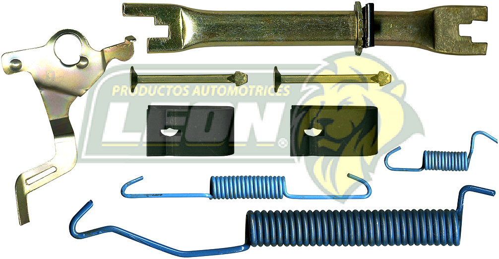 KIT FRENO TAMBOR (L) NISSAN NP300 15-20, NP300 16-20, NAVARA 16-20, MAZDA B2600 13-15, BT50 13-15 4WD, FORD RANGER 13-15, 1709 S1049, 1X36 FT1117, 1742 S1096 KT516L