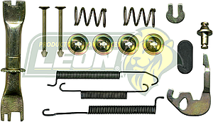 KIT FRENO TAMBOR (L) TOYOTA COROLLA 03-08, FAW F5 08-10 1515 S801, OW1515 S801 KT618L