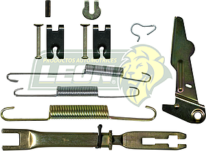 KIT FRENO TAMBOR (L) TOYOTA HILUX 07-19, DODGE DAKOTA 05-14, MITSUBISHI RAIDER 06-12 1582 922, 1581 FT051, 1750 S1105 KT621L