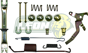 KIT FRENO TAMBOR (R) TOYOTA HIACE 10-19, SIENNA 04-15, TACOMA 05-17 9108, 1358 871, 1397 S764 KT622R