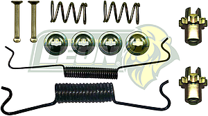 KIT FRENO TAMBOR DELANTERO L ó R VW M.1500, 1600 73-94 881A 269 KT001