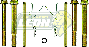KIT F.D. (1) R.D. TOYOTA 4RUNNER 03-18, HI-LUX 07-15, TACOMA 4WD 05-20, TUNDRA 03-07, SEQUOIA 03-07, FJ CRUISER 07-14, LEXUS GX470 03-15 7877 D976, 7877 D1567 KC630