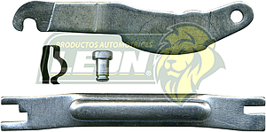 KIT DE TAMBOR TRASERO VW SEDAN M.1600 (R) (4 pz.)