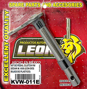 KIT DE PEDAL CLUTCH VW SEDAN M.1600 (CON DOS BUJES DE PLASTICO)