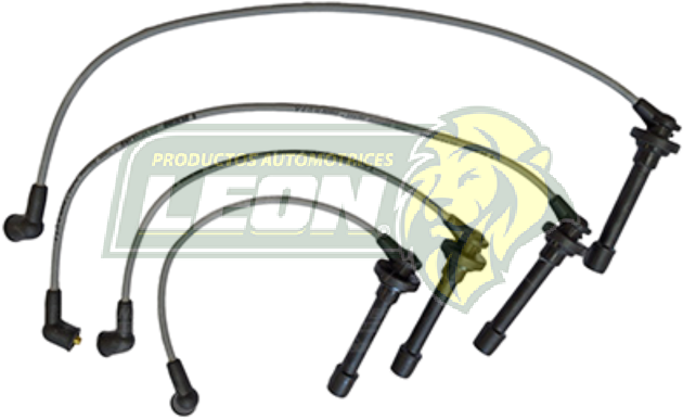 JUEGO CABLE BUJIA NISSAN TSURU III 98-08, SENTRA 16V F.I. 4 Ci. 1.6L ENC. ELEC. (SILICON 7 mm)