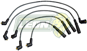 JUEGO CABLE BUJIA NISSAN PK-UP, D21 4 Cil. 2.4L ENC. ELEC. 94-04 (SILICON 7mm)