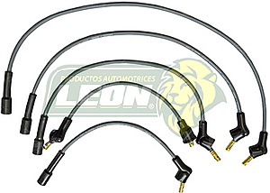 JUEGO CABLE BUJIA NISSAN TSURU I, II, HIKARI “CAP. CORTO” 4 Cil. 1500, 1600 ENC. CONV. -91 (7mm)