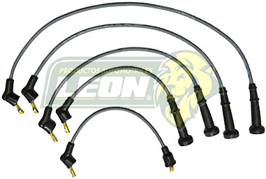 JUEGO CABLE BUJIA NISSAN HIKARI, TSURU I, II, (CAP. ORIG.) Å1992 M.1500, 1600 ENC. CONV. 7mm