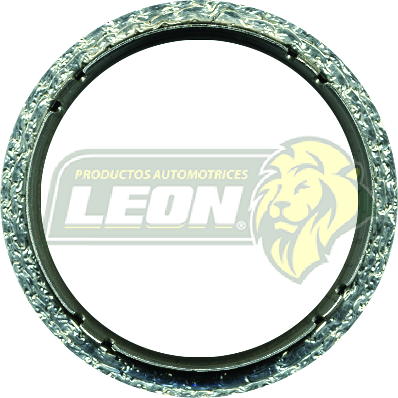 JUNTA TUBO ESCAPE G.M. V6 M.262 4.3L M.305 5.0L M.250 5.7L VIN R.M. W-VORTEC EXCEPTO SILVERADO (MALLA METALICA CON FLANGE LAMINA) 96-01