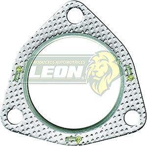 JUNTA TUBO ESCAPE VW M.1.8L CARIBE 75-80 “TRIANGULAR” 2.110”