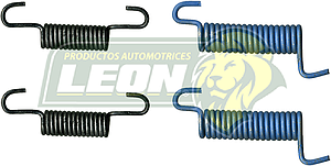 JUEGO RESORTE R.T. L, R CHRYSLER “K”, VOLARE, DART, MAGNUM, LeBARON, NEW YORKER, SHADOW 82-84 (JR1100)