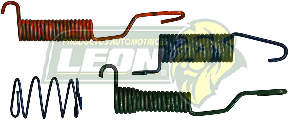 JUEGO RESORTE R.T. L, R CHRYSLER, DUSTER, DART, SUPER BEE, BARRACUDA, CORONET, CORDOBA, VOLARE, VALIANT, MONACO, LeBARON 65-81 (JR1403)