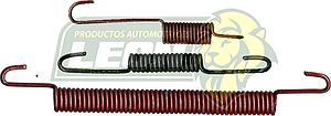 JUEGO RESORTE R.T. L, R PEUGEOT VAN PARTNER 03-12, GRAND RAID 07-12 1698 S1032, 1Y19 FT040 (JR1800)