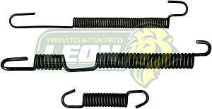 JUEGO RESORTE R.T. L, R MITSUBISHI MIRAGE 83-88, CHRYSLER COLT, LANCER 89-91 (JR1504)
