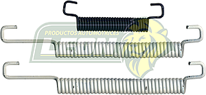 JUEGO RESORTE FRENO ESTACIONAMIENTO L, R DODGE DURANGO 03-09, RAM 1500 03-10
