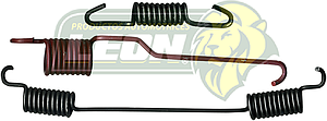 JUEGO RESORTE R.T. L. FORD ESCAPE 08-10, MERCURY MARINNER 07-10 1629 936