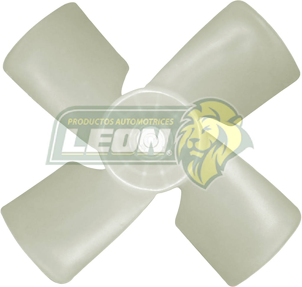 VENTILADOR PLASTICO NISSAN TSURU I 84-87 HO664 4 ASPAS ØI: 5-7 mm, ØE: 30.5 cm