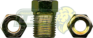 CONEXION DE ACERO TUBO 3/16 ROSCA 10x1.0 mm DATSUN (652)
