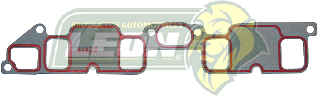 JUNTA MULTIPLE G.M. PONTIAC 4 Cil. M.151” OHV, PONTIAC 89-93 ESC. CONT.: 1 PIEZA