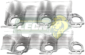 JUNTA MULTIPLE TOYOTA V6 3.0L SOHC “3VZE” 12V, TOYOTA 4 RUNNER, PK-UP, HILUX (METALICO, CON DEFLECTOR 2 PIEZAS) 98-95