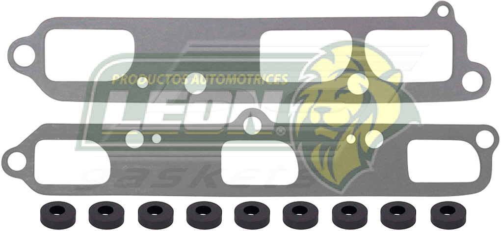 JUNTA MULTIPLE G.M. OLDSMOBILE, PONTIAC V6 OHV 2.8, 3.1L, 2a. GEN. (INC SELLOS TORNILLOS) CELEBRITY, CENTURY, CAVALIER, CUTLASS, LUMINA 89-94