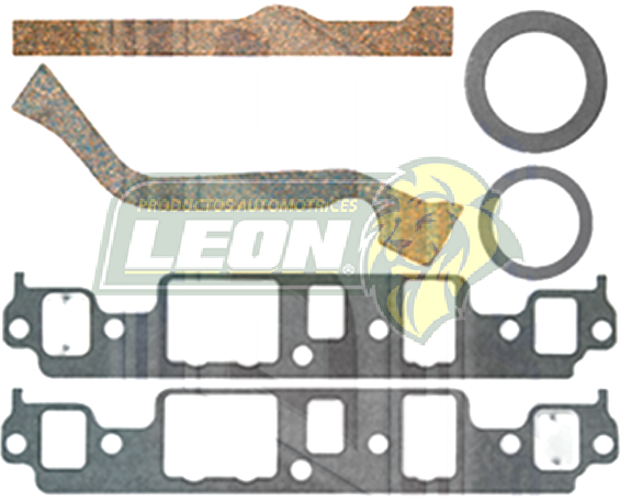 JUNTA MULTIPLE G.M. V6 M.262 4.3L VIN “Z” ADMISION CMTAS. 93-95 CONT.: 6 pzas., 2 JUNTAS MULTIPLE, 2 SELLOS MULTIPLE 2 JUNTAS VARIAS