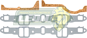 JUNTA MULTIPLE CHRYSLER/DODGE/PLYMOUTH V8 4.5L(4473CC), 5.2L(5211CC) OHV 16V; VOLARE, DART, FURY, SATELLITE, POLARA: 1964/1989.