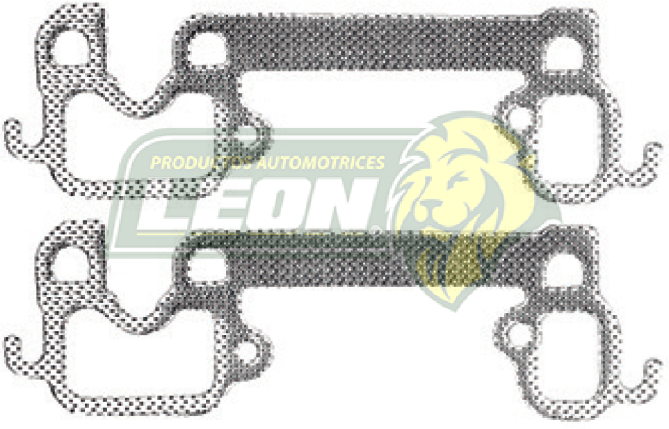 JUNTA MULTIPLE CHRYSLER V6 M.238 3.9L, CMTA DAKOTA, USA ESCAPE 87-91 CONT.: 2 pzas.