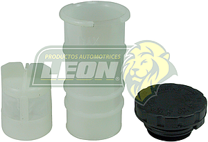 DEPOSITO LIQUIDO DE FRENOS DATSUN SEDAN, PK-UP DELGADO (COMPLETO)