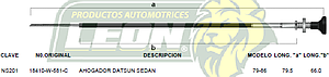 CHICOTE AHOGADOR DATSUN SEDAN 79-86