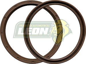 RETEN CIGUEÑAL FORD AUTOS Y CMTAS. 91-08 V8 3.8, 4.6L M.302, 5.0, 5.4L, V10 6.8L AUTOS Y CAMIONES, 4C 122 2.0L, 140 2.3L, V6 91-01 “VITON”