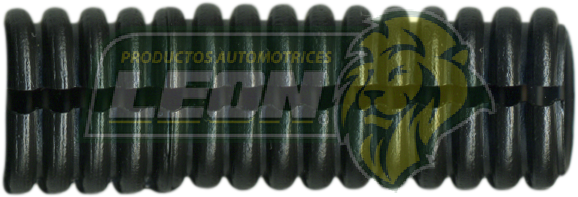 POLIDUCTO AUTO RANURADO NEGRO 3/8 (ROLLO c/100 mt.)