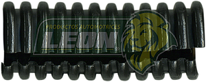 POLIDUCTO AUTO RANURADO NEGRO 1/2 (ROLLO c/100 mt.)